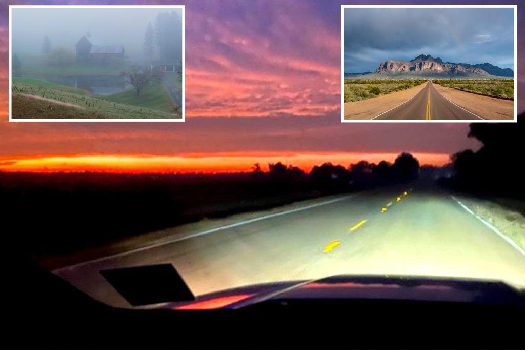 America's 10 scariest roads revealed - you won't want to drive them alone, at night, in the dark